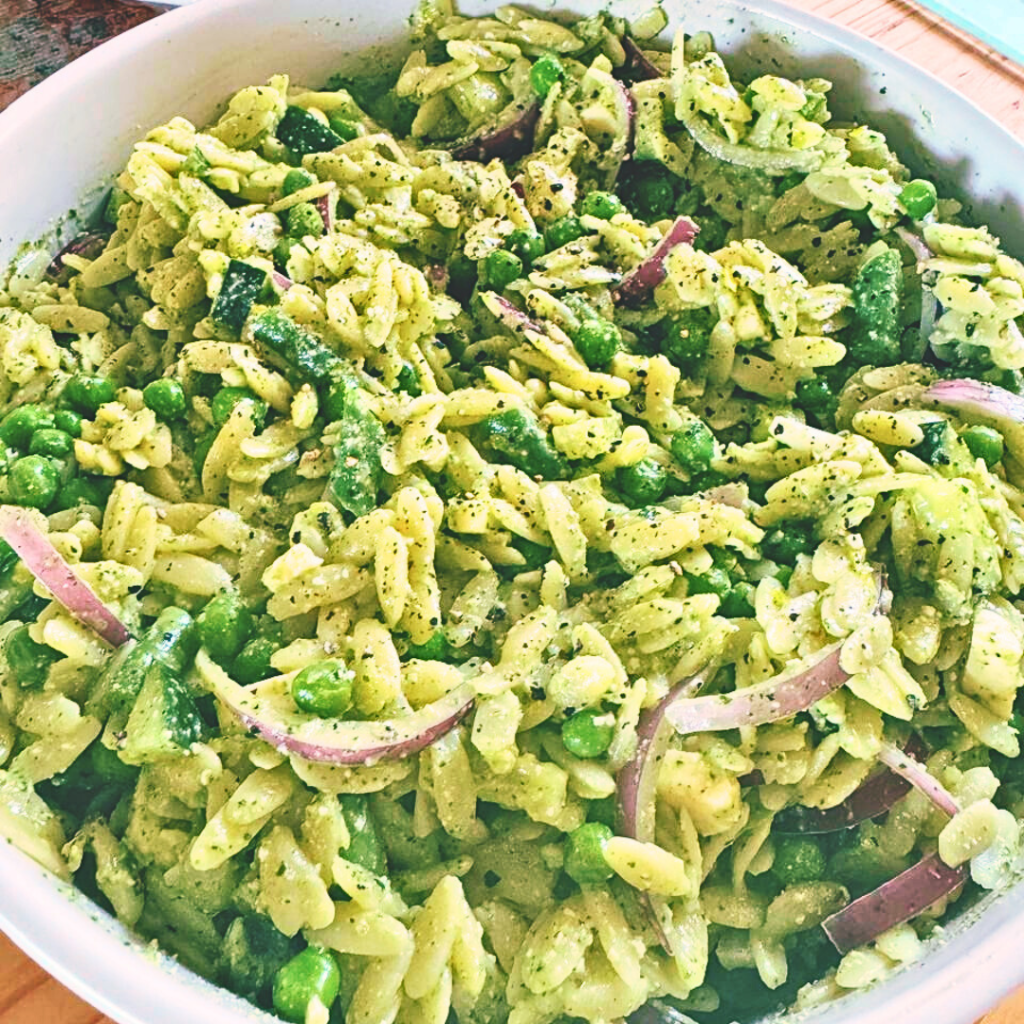 Green Goddess Orzo Salad